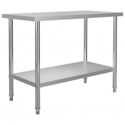 Sonata Кухненска работна маса, 120x60x85 см, неръждаема стомана - Accesorii de bucătărie