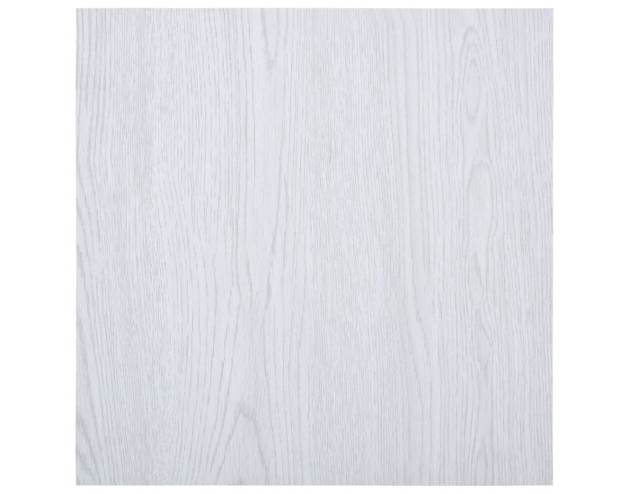 Sonata Самозалепващи подови дъски, 5,11 м², PVC, бели