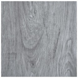 Sonata Самозалепващи подови дъски, 5,11 м², PVC, светлосиви - Covoare și pardoseli