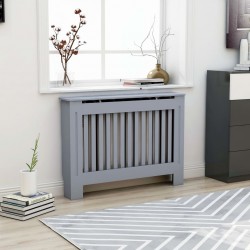Sonata Параван за радиатор, антрацит, 112x19x81 см, МДФ - Electrocasnice și accesorii pentru living