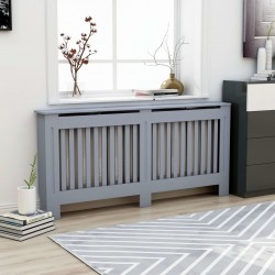 Sonata Параван за радиатор, антрацит, 172x19x81 см, МДФ - Electrocasnice și accesorii pentru living