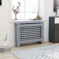 Sonata Параван за радиатор, антрацит, 112x19x81 см, МДФ - Electrocasnice și accesorii pentru living