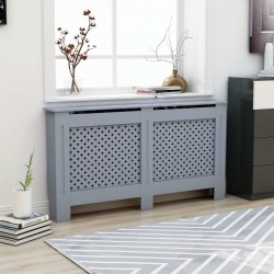 Sonata Параван за радиатор, антрацит, 152x19x81 см, МДФ - Electrocasnice și accesorii pentru living