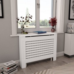 Sonata Паравани за радиатори, 2 бр, бели, 112x19x81,5 см, МДФ - Electrocasnice și accesorii pentru living