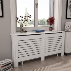 Sonata Паравани за радиатори, 2 бр, бели, 172x19x81,5 см, МДФ - Electrocasnice și accesorii pentru living