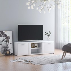 Sonata ТВ шкаф, бял, 120x34x37 см, ПДЧ - Comode TV