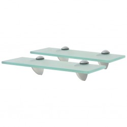 Sonata Подвижни рафтове, 2 бр, стъкло, 30x20 см, 8 мм - Etajere