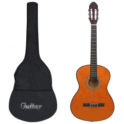 Sonata Комплект класическа китара за начинаещи от 12 части, 4/4, 39" - Accesorii