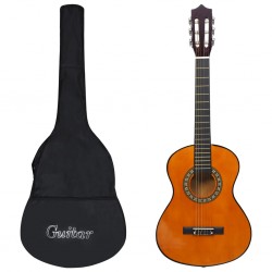 Sonata Комплект класическа китара за начинаещи деца от 8 части 1/2 34" - Accesorii