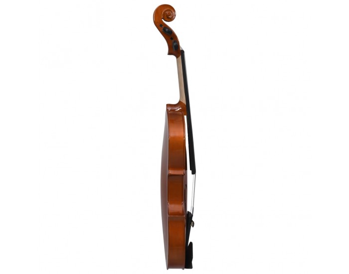 Sonata Пълен комплект цигулка с лък и подбрадник, тъмно дърво, 4/4