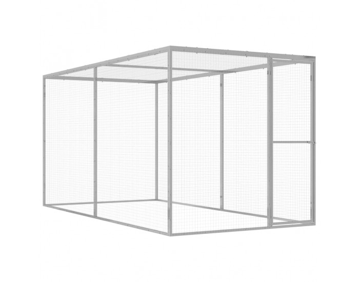 Sonata Клетка за котки 3x1,5x1,5 м поцинкована стомана