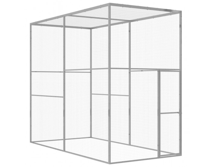 Sonata Клетка за котки 3x1,5x2,5 м поцинкована стомана