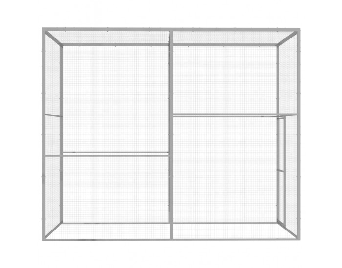 Sonata Клетка за котки 3x1,5x2,5 м поцинкована стомана