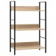 Sonata Етажерка за книги с 3 рафта, дъб, 60x27,6x90,5 см, ПДЧ