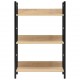 Sonata Етажерка за книги с 3 рафта, дъб, 60x27,6x90,5 см, ПДЧ