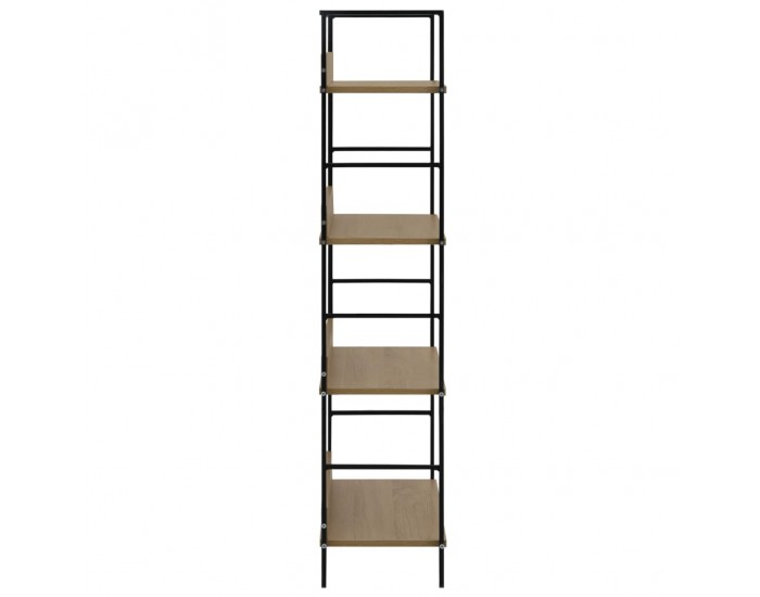 Sonata Етажерка за книги с 4 рафта, дъб, 60x27,6x124,5 см, ПДЧ