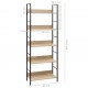 Sonata Етажерка за книги с 5 рафта, дъб, 60x27,6x158,5 см, ПДЧ