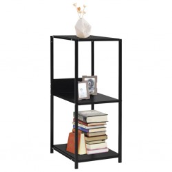 Sonata Малка етажерка за книги, черна, 33,5x39,6x79,7 см, ПДЧ - Etajere