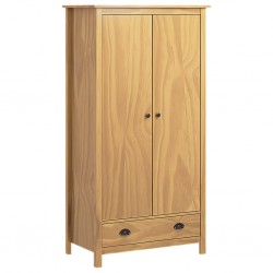 Sonata 2-крилен гардероб Hill Range, 89x50x170 см, бор масив - Comparare produse