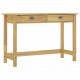 Sonata H Конзолна маса Hill с 2 чекмеджета 110x45x74 см бор масив