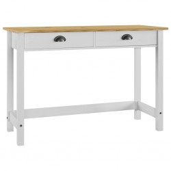 Sonata H Конзолна маса Hill с 2 чекмеджета 110x45x74 см бор масив - Măsuțe de living
