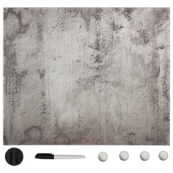 Sonata Магнитна дъска за стенен монтаж, стъкло, 50x50 см - Afaceri și industrie