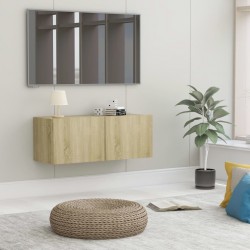 Sonata ТВ шкаф, дъб сонома, 80x30x30 см, ПДЧ - Comode TV