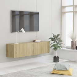 Sonata ТВ шкаф, дъб сонома, 120x30x30 см, ПДЧ - Comode TV