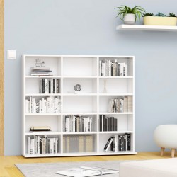 Sonata CD шкаф, бял, 102x16x89,5 см, ПДЧ - Comode TV