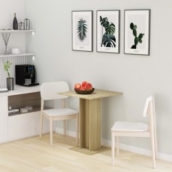 Sonata H Бистро маса, дъб сонома, 60x60x75 см, инженерно дърво - Mese de dining