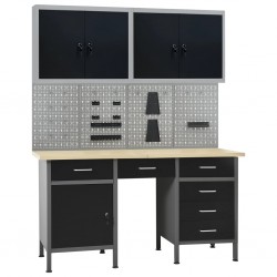 Sonata Работна маса с четири стенни панела и два шкафа - Unelte și accesorii de grădină