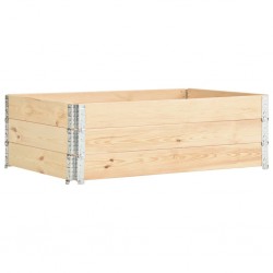 Sonata Палетни страници, 3 бр, 50x150 см, борова дървесина масив - Canapele modulare