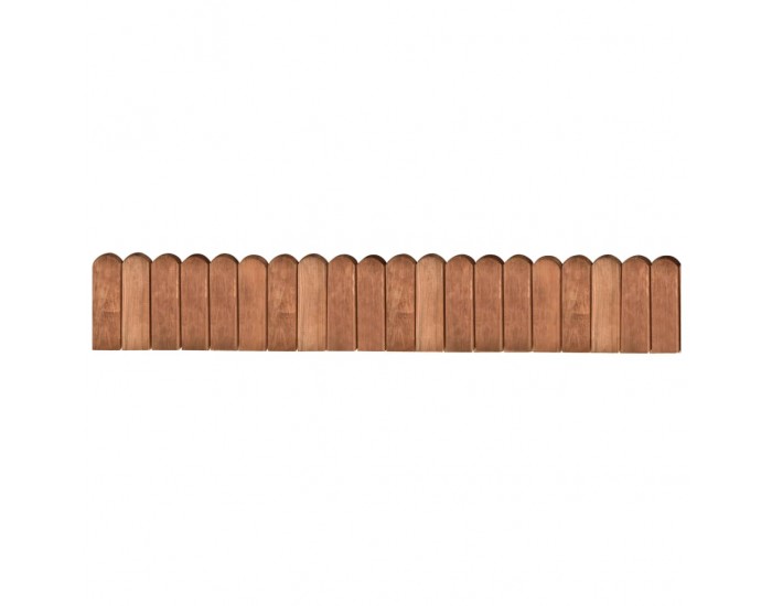 Sonata Палисади за градина, 3 бр, 120 см, импрегниран бор