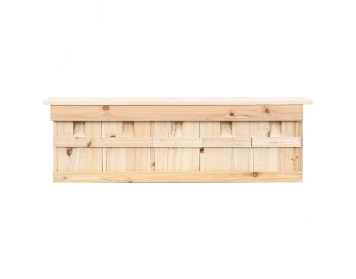 Sonata Къща за врабчета с 5 стаи, 68x15x21 см, чамово дърво