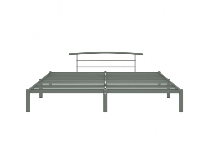 Sonata Cadru de pat, gri, 180 x 200 cm, metal