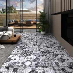 Sonata PVC подови дъски 5,02 м² 2 мм самозалепващи сиви шарки - Covoare și pardoseli