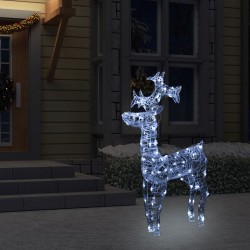 Sonata Коледна украса северен елен 90 LED 60x16x100 см акрил - Decorațiuni sezoniere și de sărbători
