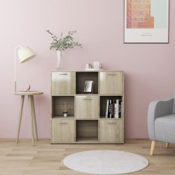 Sonata Шкаф библиотека, дъб сонома, 90x30x90 см, ПДЧ - Corpuri, vitrine, biblioteci modulare