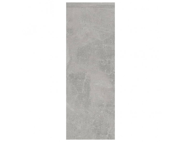 Sonata Стенен рафт, бетонно сив, 45,1x16x45,1 см, ПДЧ