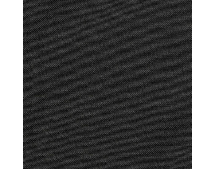 Sonata Затъмняваща завеса с пръстени имитация лен антрацит 290x245 см