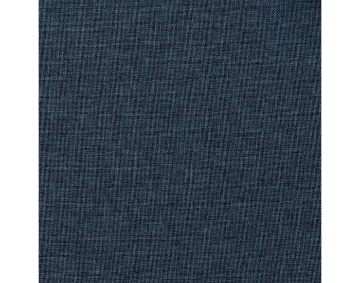 Sonata Затъмняващи завеси с куки имитация лен 2 бр сини 140x175 см