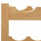 Sonata Стойка за вино за 12 бутилки, 47x21x36 см, дъбов масив