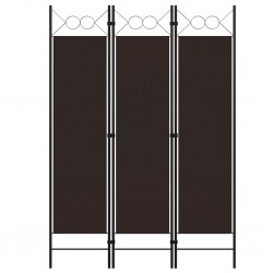 Sonata Параван за стая, 3 панела, кафяв, 120x180 см - Electrocasnice și accesorii pentru living