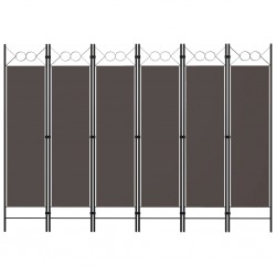 Sonata Параван за стая, 6 панела, антрацит, 240x180 cм - Electrocasnice și accesorii pentru living