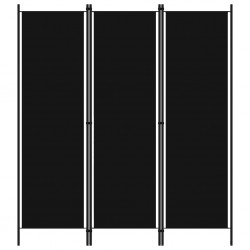 Sonata Параван за стая, 3 панела, черен, 150x180 см - Electrocasnice și accesorii pentru living