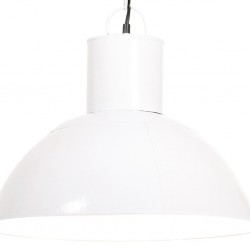 Sonata Пенделна лампа 25 W бяла кръгла 48 см E27 - Lustre de tavan