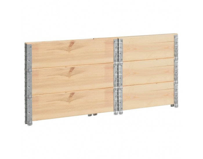 Sonata Повдигнати лехи, 3 бр, 60x80 см, борова дървесина масив