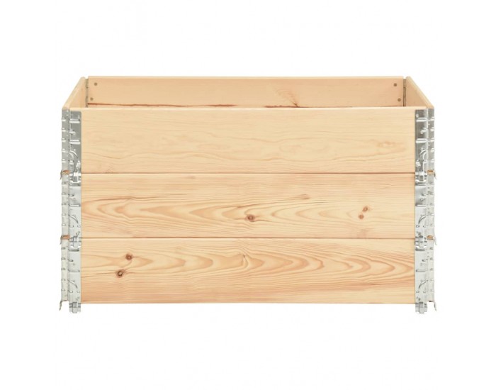 Sonata Повдигнати лехи, 3 бр, 50x100 см, борова дървесина масив