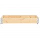 Sonata Повдигната леха, 50x150 см, борова дървесина масив