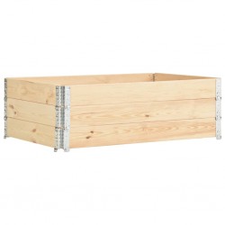 Sonata Повдигнати лехи, 3 бр, 50x150 см, борова дървесина масив - Unelte și accesorii de grădină